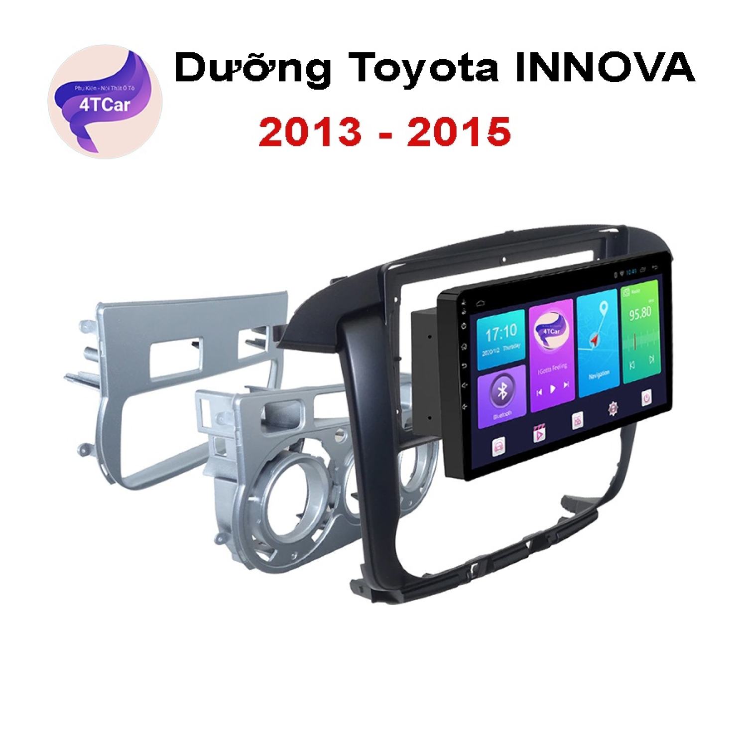 Mặt dưỡng Toyota Innova 2013-2015 số sàn (9 inch)