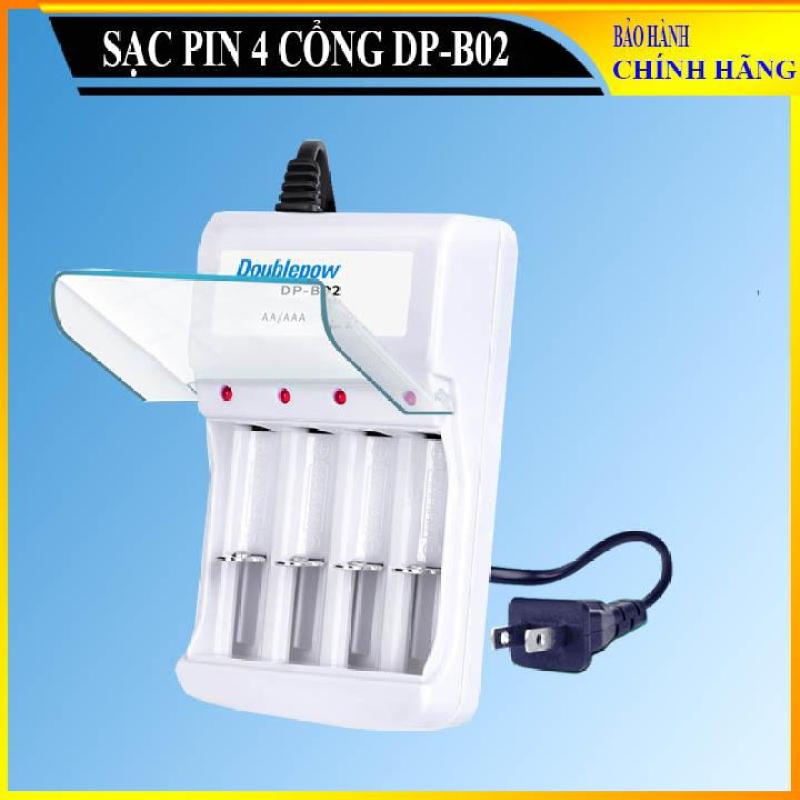 Bộ Sạc pin tiểu, sạc pin AA, pin AAA 4 cổng Double Pow DP-B02