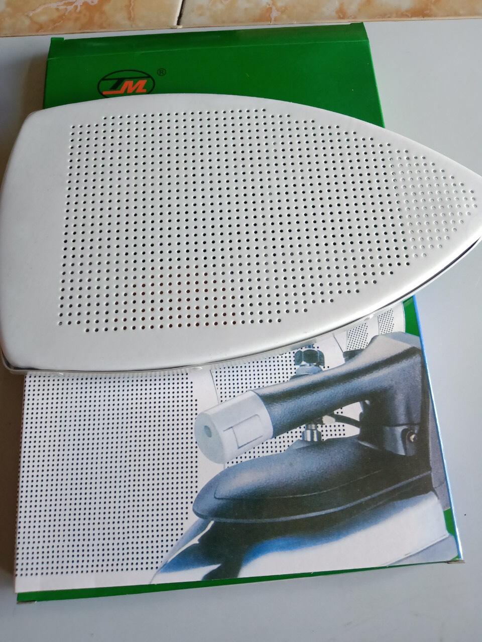 mặt nạ bàn ủi 94A chống cháy và bóng vải, Đế lót ủi công nghiệp,