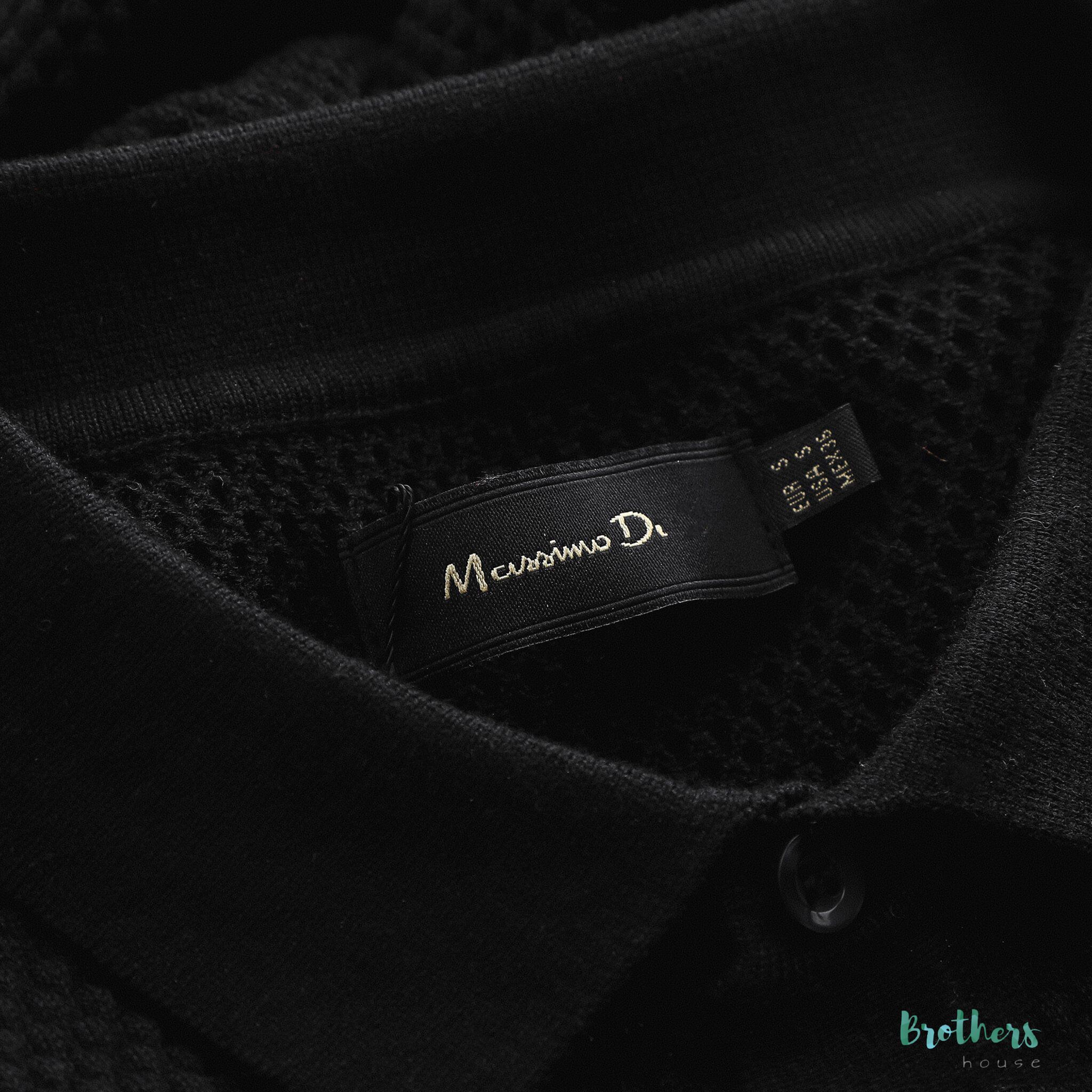 [HCM]Áo polo Massimo Dutti dệt len lên dáng bao sang
