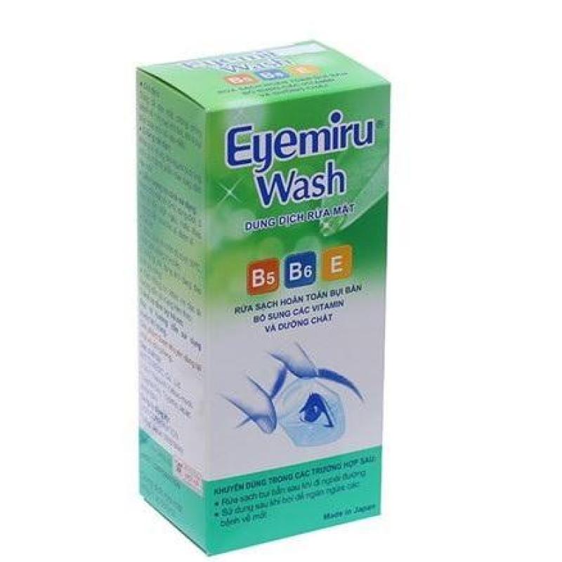Dung Dịch Rửa Mắt Nhật Bản Eyemiru Wash : 500ml, date : 2021