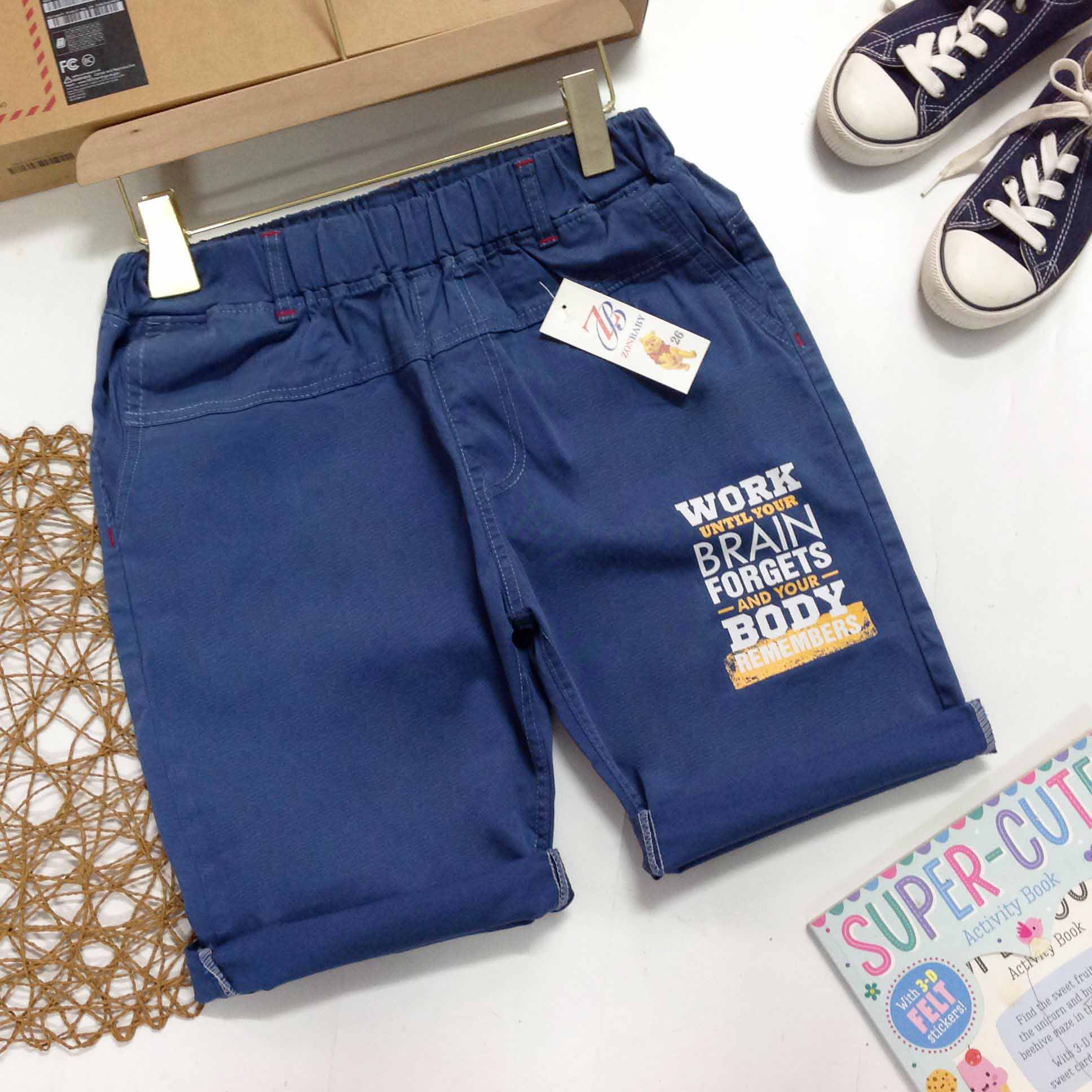 QUẦN SỌT KAKI BÉ TRAI SIZE 34-47KG