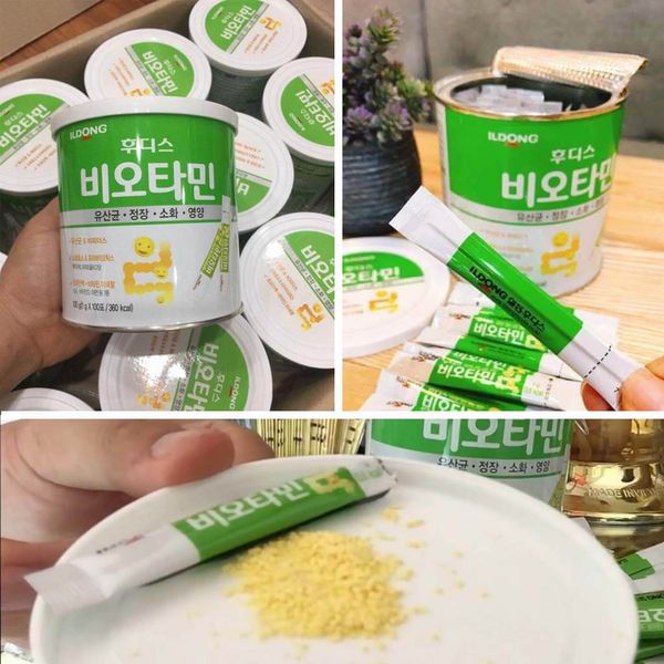Men vi sinh ILDong Hàn Quốc 100 gói 100g