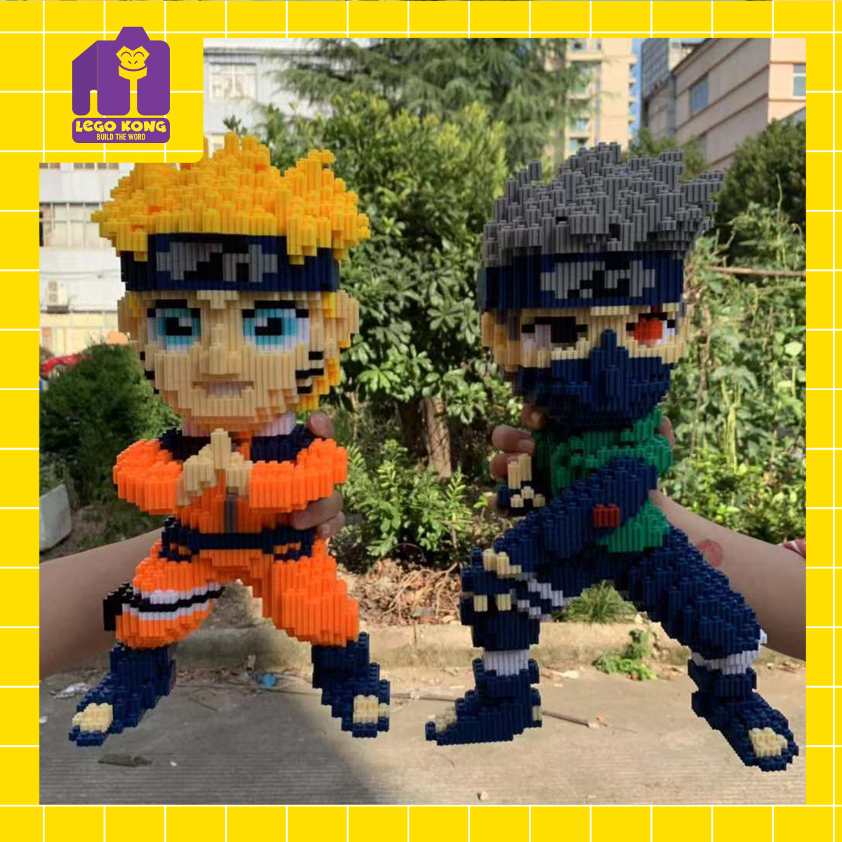 Đồ chơi lắp ráp lego Naruto ninja làng lá kakashi