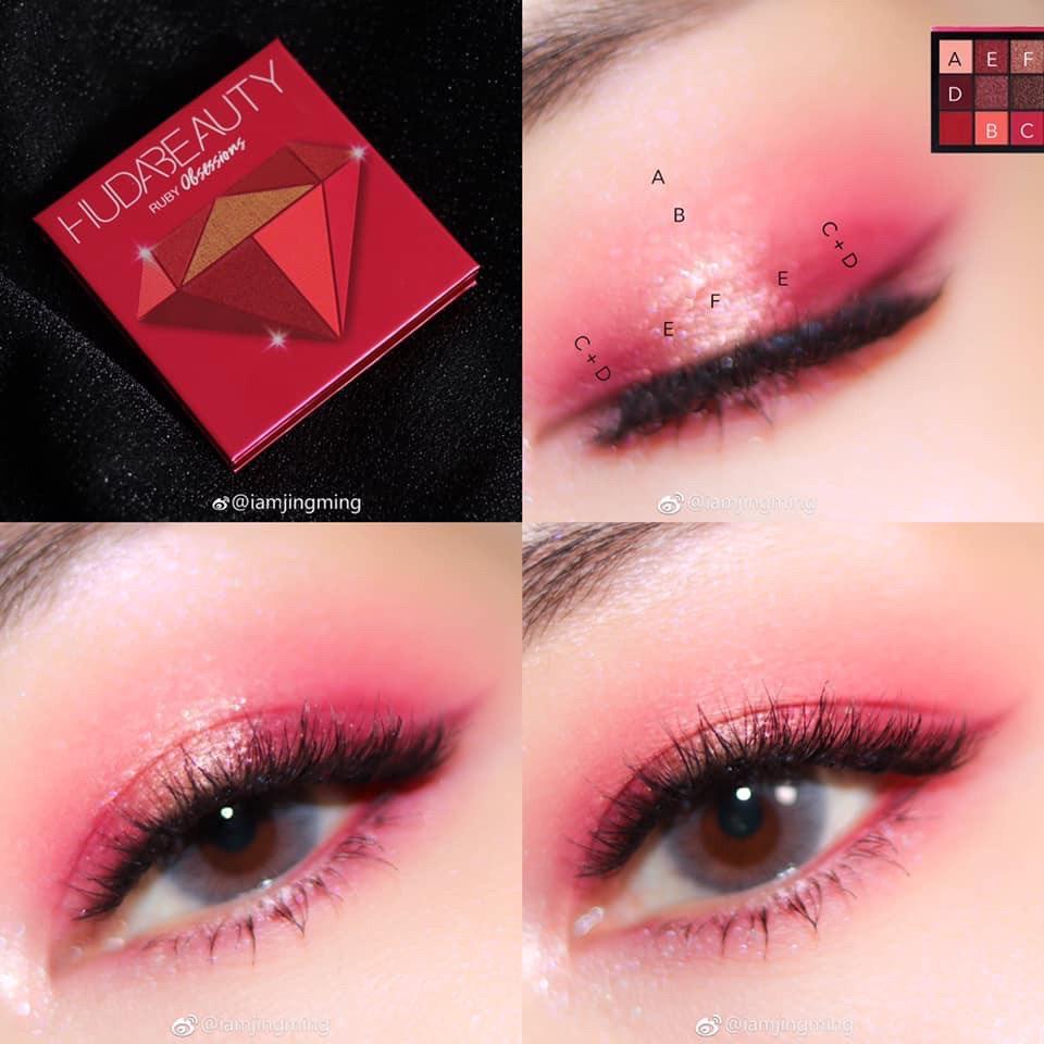 Bảng Phấn Mắt Hu da Beauty Ruby Obsessions Palette