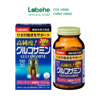 Viên Uống Glucosamine Orihiro 360 Viên Giúp Giảm Đau, Giảm Viêm, Chống Lão Hóa Sụn Khớp, Tăng Khả Năng Hấp Thụ Canxi thumbnail