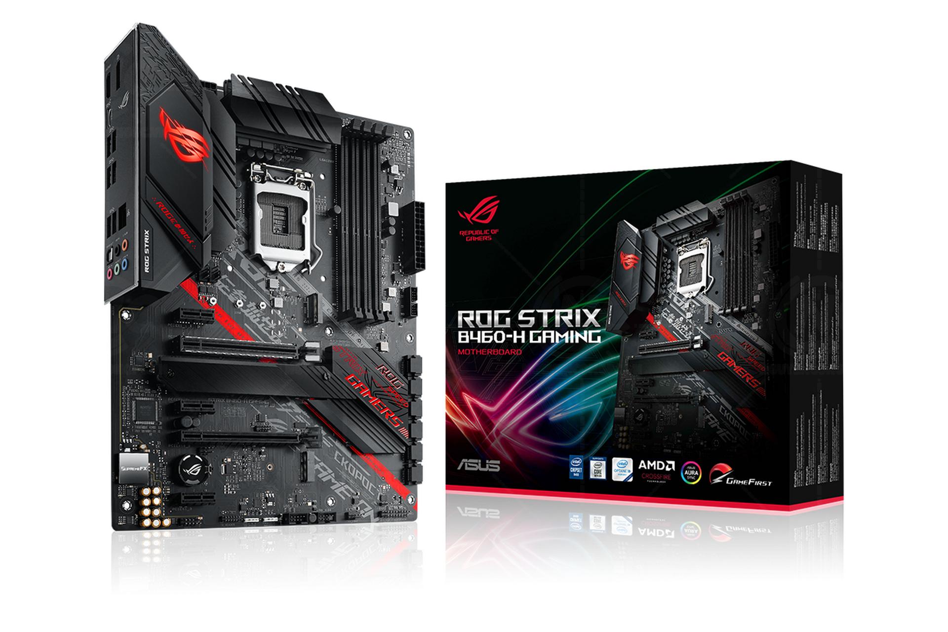 Mainboard ASUS ROG STRIX B460-H GAMING (Intel B460, Socket 1200, ATX, 4 khe Ram DDR4)
