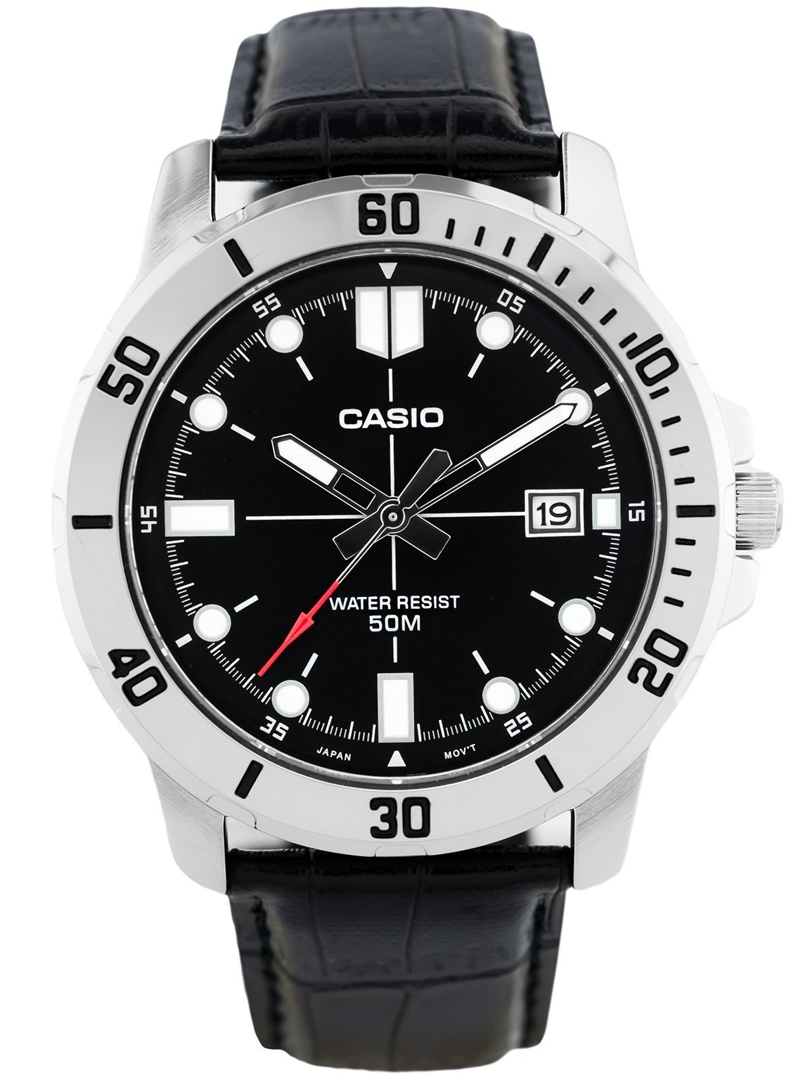 Đồng hồ nam dây da Casio Standard chính hãng Anh Khuê MTP-VD01 Series
