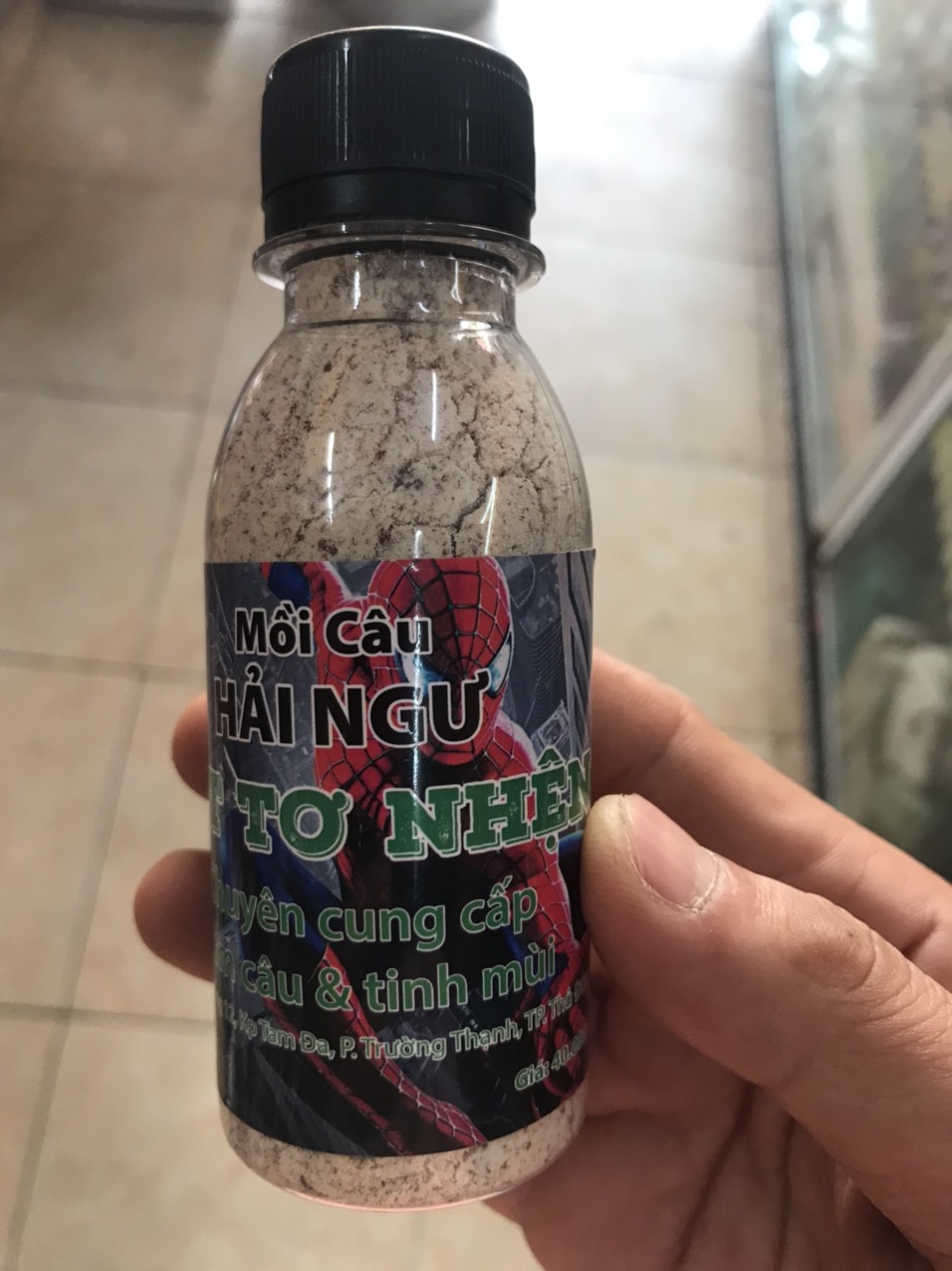 Bột tơ nhện câu cá hải ngư