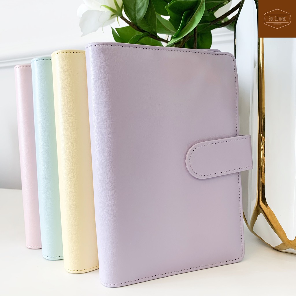 [HCM]Sổ da kế hoạch Planner bìa còng A5/A6 (không kèm giấy)
