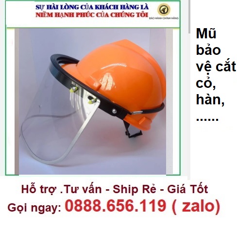 MŨ BẢO HỘ CẮT CỎ, MÀI, HÀN