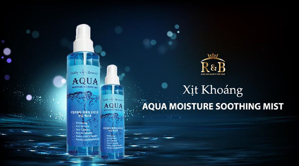 Xịt khoáng Aqua Moisture Soothing Mist