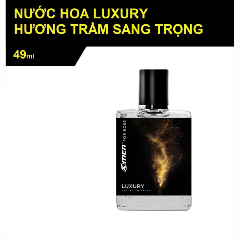 Nước hoa EDT X-Men for Boss Luxury - Mùi hương sang trọng tinh tế 49ml (Chai vàng) cao cấp