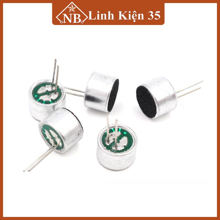 Micro 7x9mm cảm biến âm thanh có phân cực độ nhạy 52db