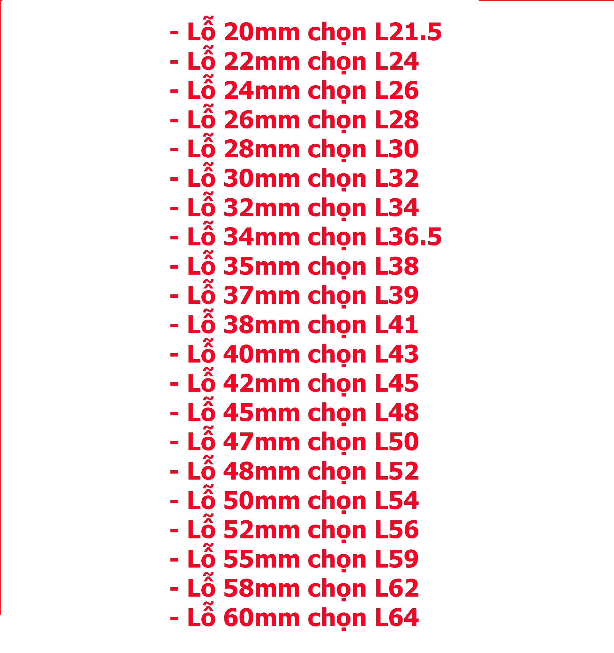 10 chiếc Phanh chặn lỗ (vui lòng đọc mô tả để chọn đúng loại)
