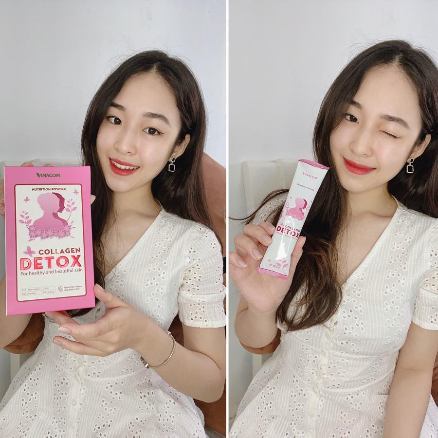 Collagen Detox - Thức uống cho làn da khỏe đẹp .