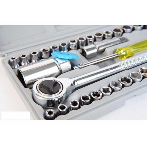 Bộ tua vít đa năng ?? Freeship ?? Bộ Dụng Cụ Sửa Chữa 40 Món trong hộp nhựa sang trọng gọn gàng