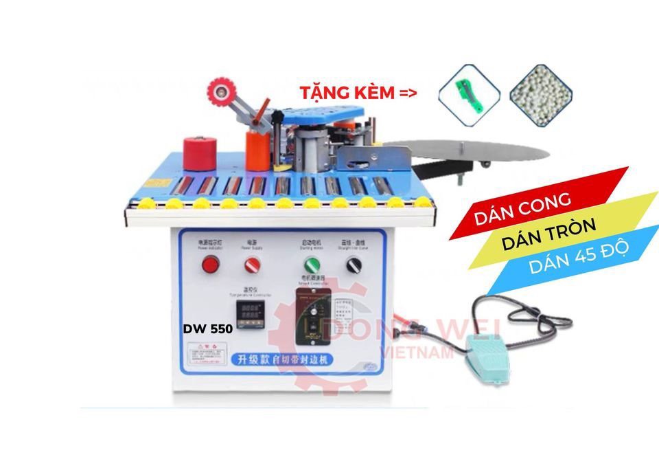 MÁY DÁN CẠNH  2 CHỨC NĂNG DW550