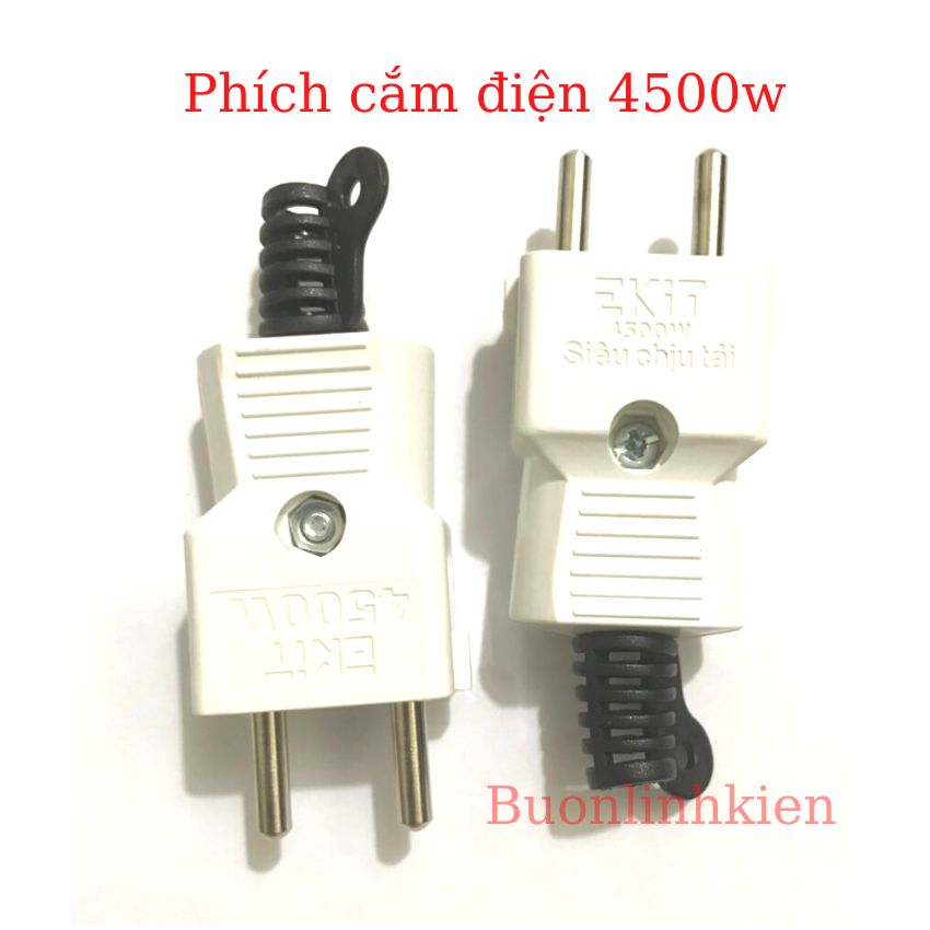 Phích cắm chịu tải  4500W Ekit bền, đẹp