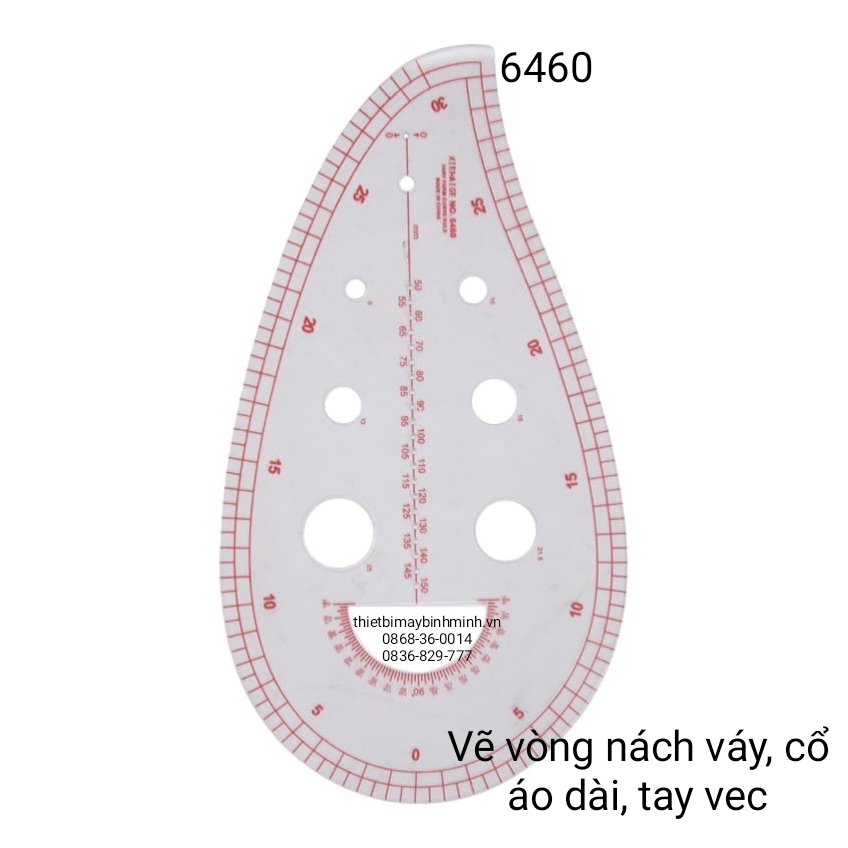 Tổng hợp các loại Thước vẽ kỹ thuật may vá chuyên dụng và tiện lợi