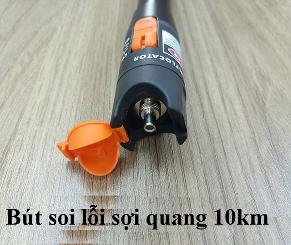 Bút soi quang 10km - Bút dò lỗi sợi quang 10km - Bút laser soi quang
