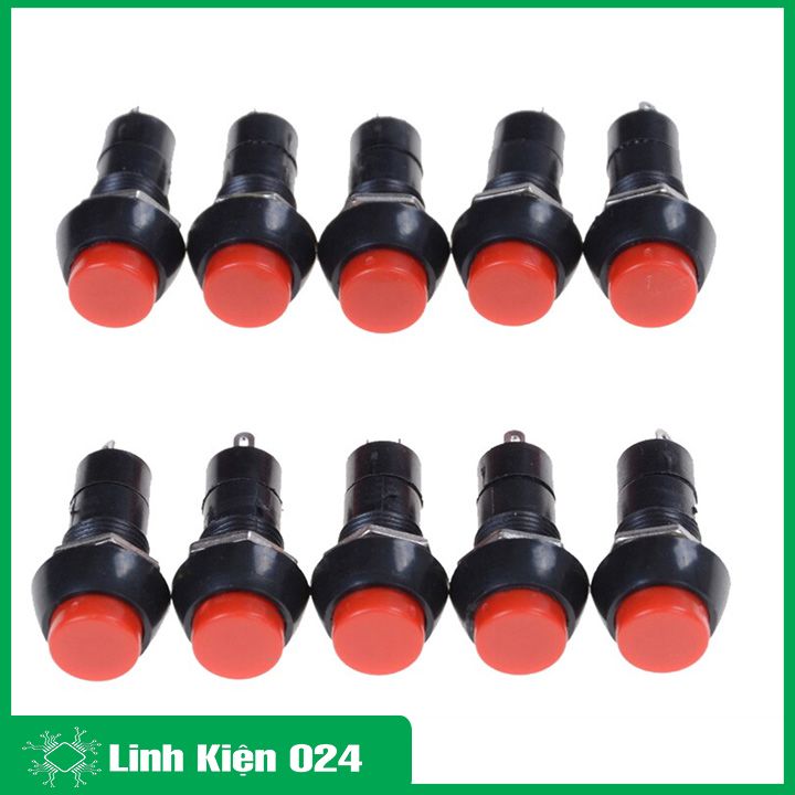 Nút nhấn đề nhả 3A 250V AC không giữ trạng thái