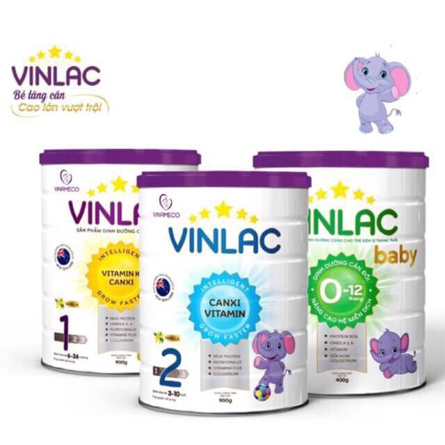 Sữa bột Vinlac Baby 900g