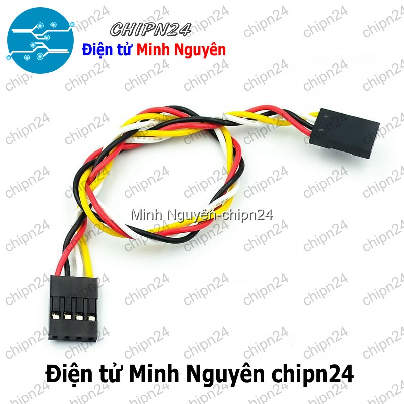 [2 sợi] (P236) Dây Dupoint 4P 20cm Cái Cái 2.54mm - HH005883