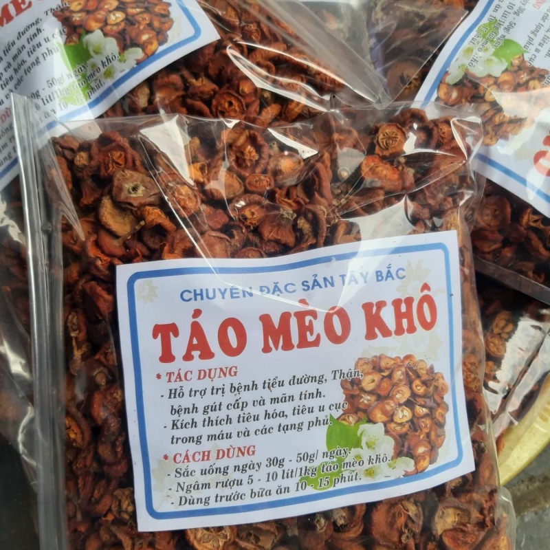 TÁO MÈO KHÔ COMBO (2kg/240k)