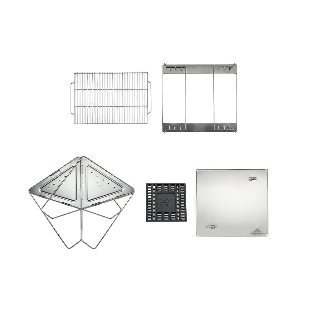 [HCM]Bếp nướng dã ngoại xếp gọn Campingmoon MT-055