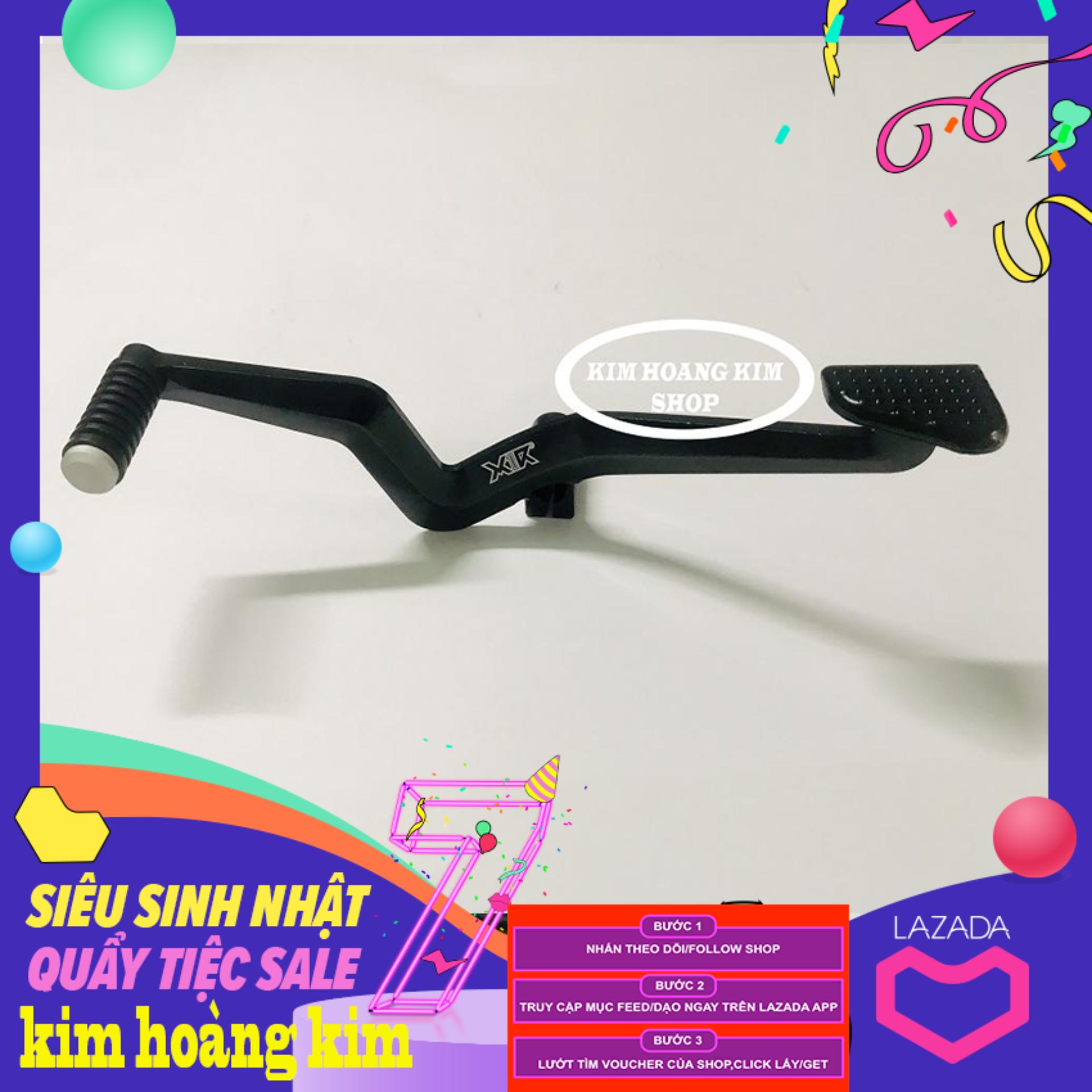 Cần Số Nhôm X1R gắn Exciter 150 (màu Đen)