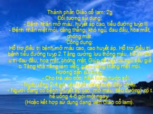 Trà giảo cổ lam Tuệ Linh Combo 5H