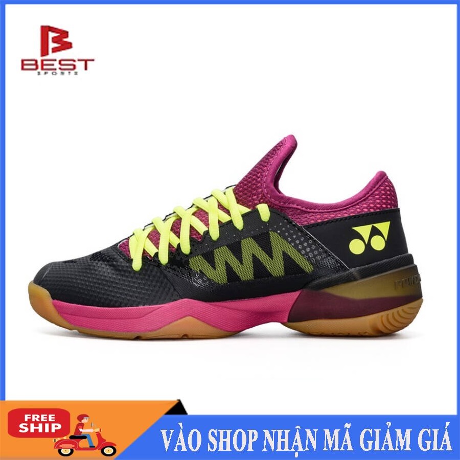 Giày cầu lông nam Yonex 3 màu Đen, trắng xanh, đen tím , giày chống lật cổ chân,chơi được sân bê tông-giày thể thao-giày đánh bóng chuyền