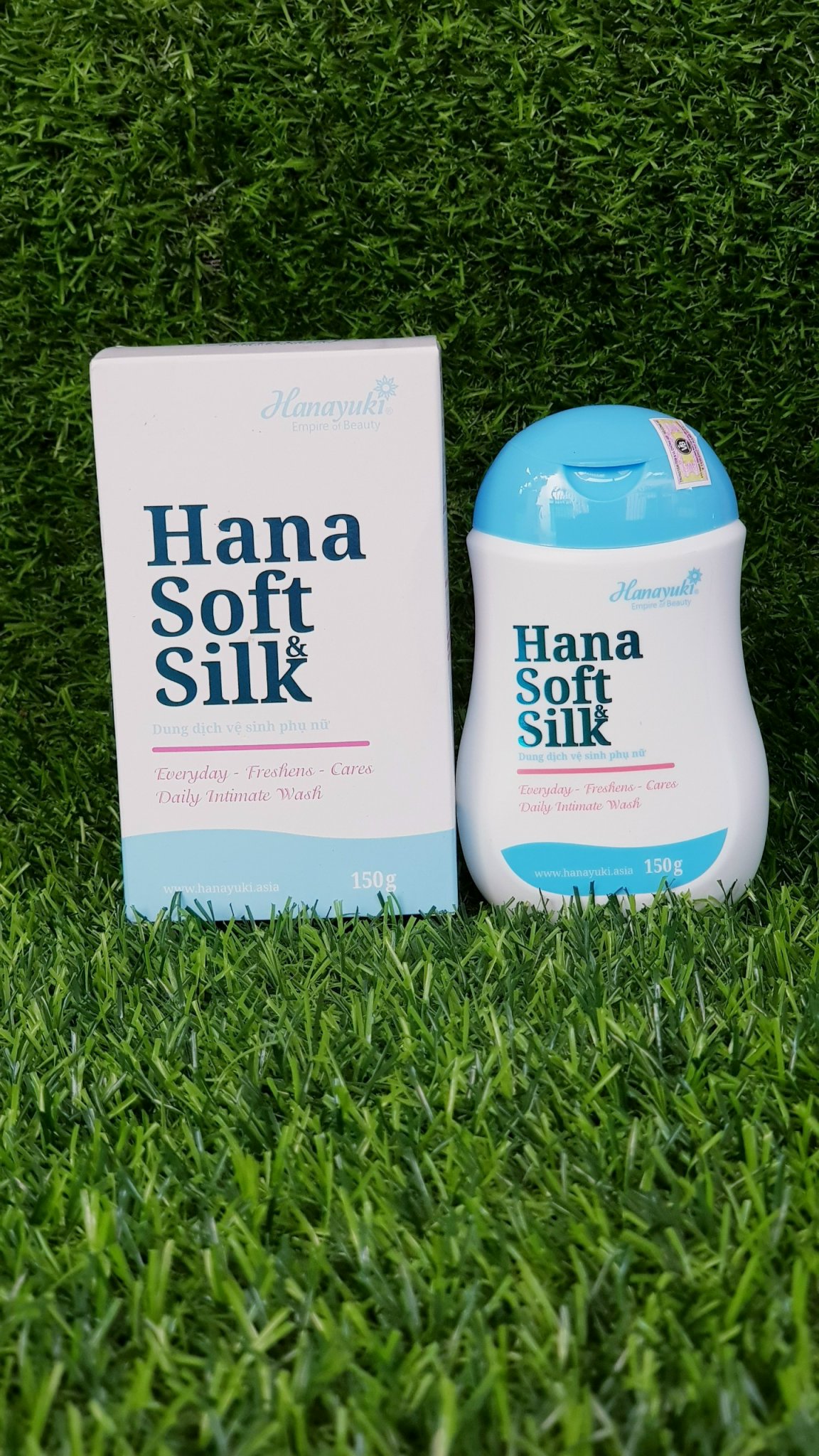 [HCM]Dung Dịch Vệ Sinh Phụ Nữ Hana Soft Silk Hanayuki 150g