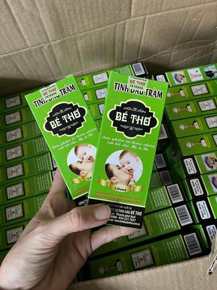 Tinh Dầu Tràm Bé Thơ Hộp 50ml