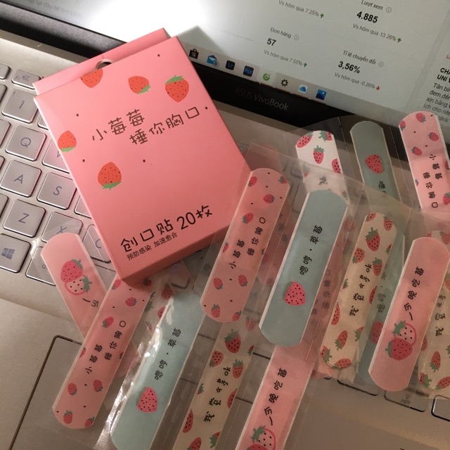Hộp 20 Băng Dán Cá Nhân Cute