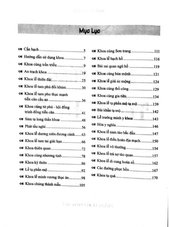 Khoa cúng tổng hợp (bìa mềm)