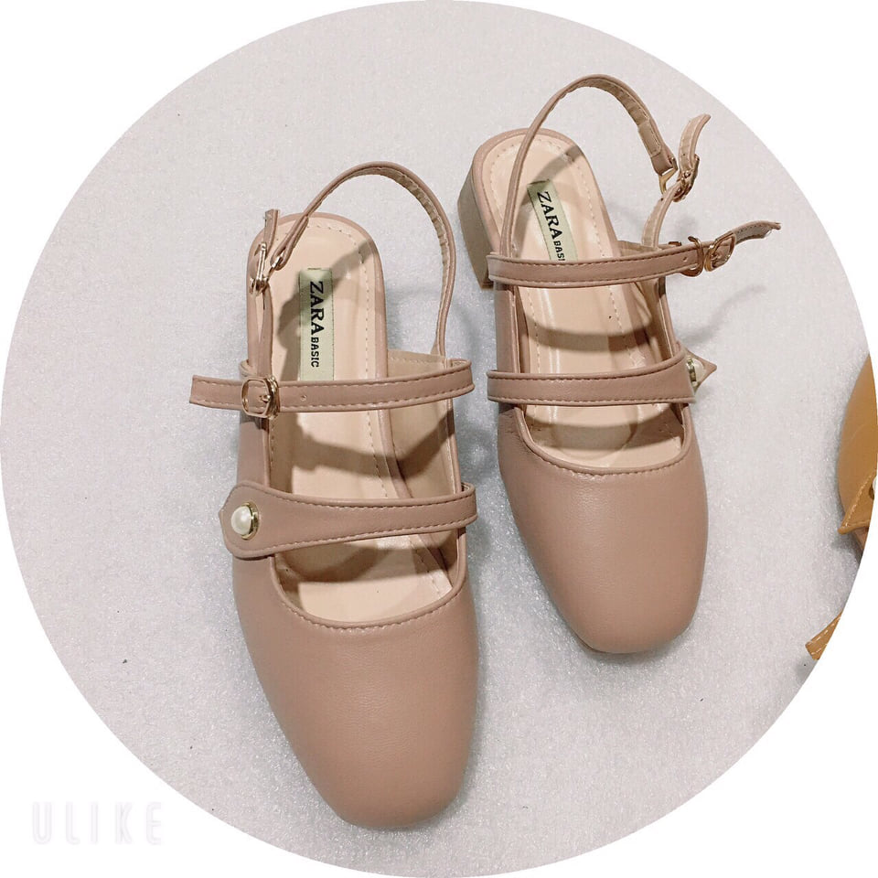 giày dép cao got quay hạt ngọc hot 2020