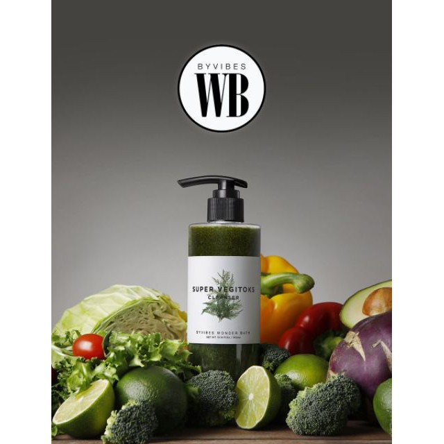Sữa Rửa Mặt Rau Củ Super Vegitoks Cleanser