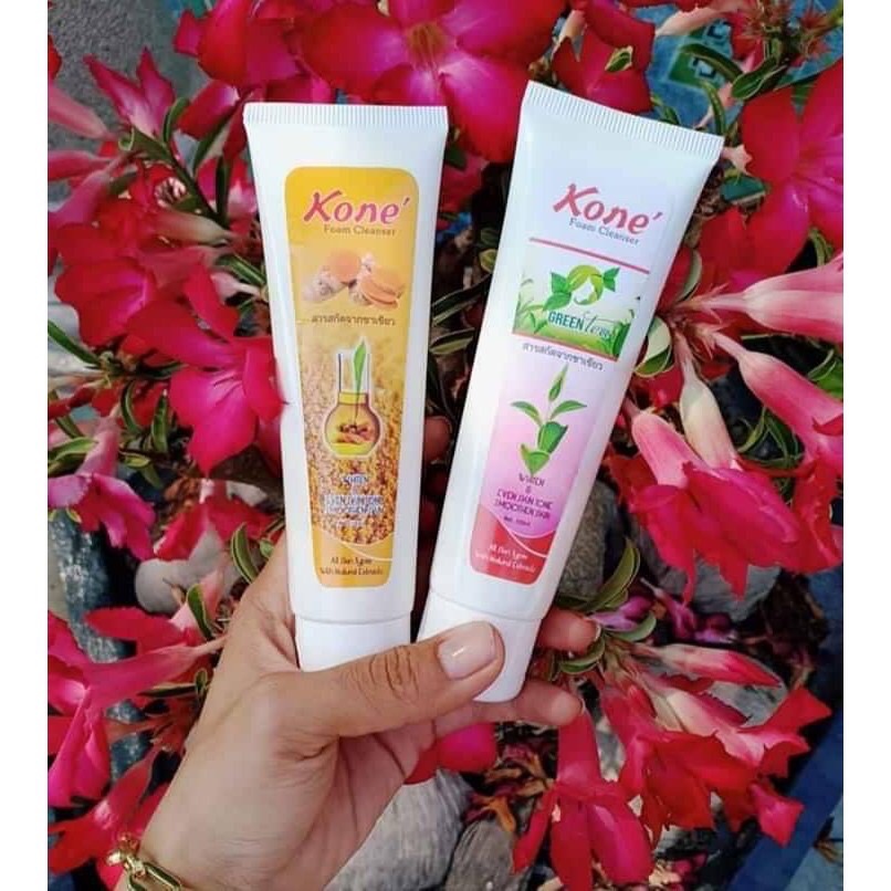Tuýp SRM Kone (Nghệ, Trà Xanh, Sữa Colagen)