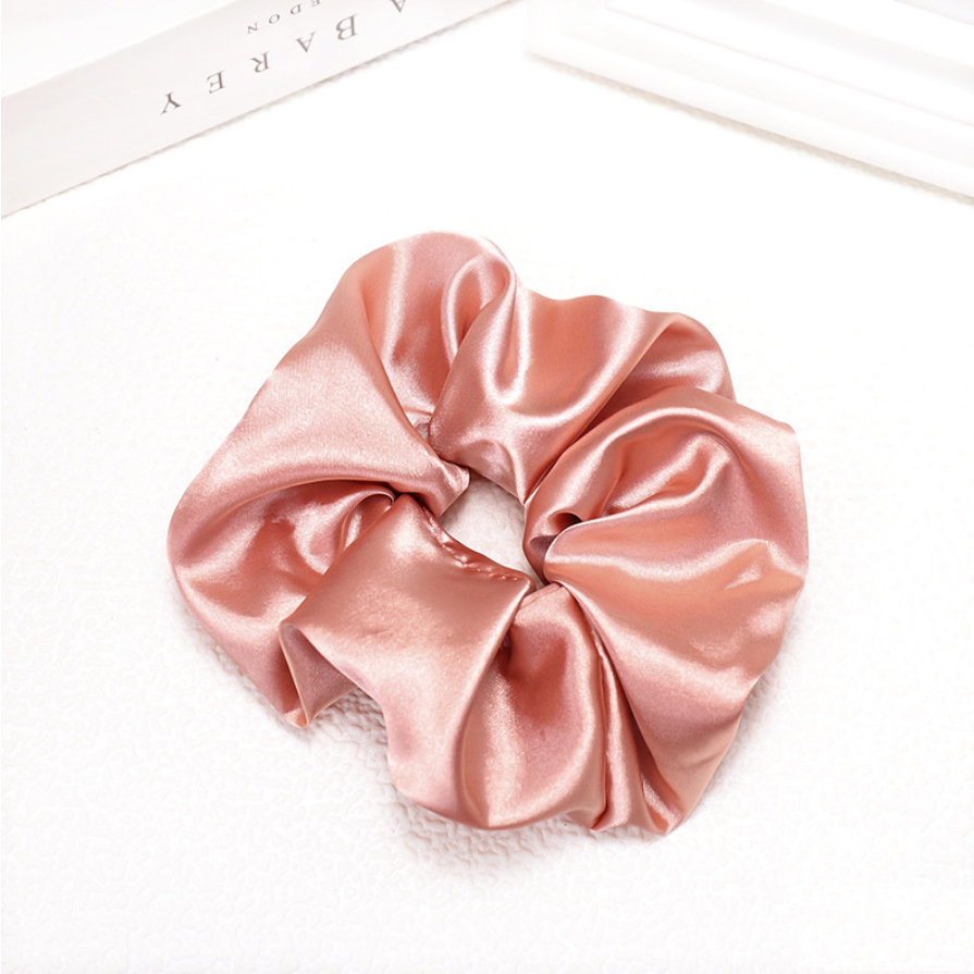 [GIFT] Cột Tóc Scrunchies Lụa Màu Bất Kỳ