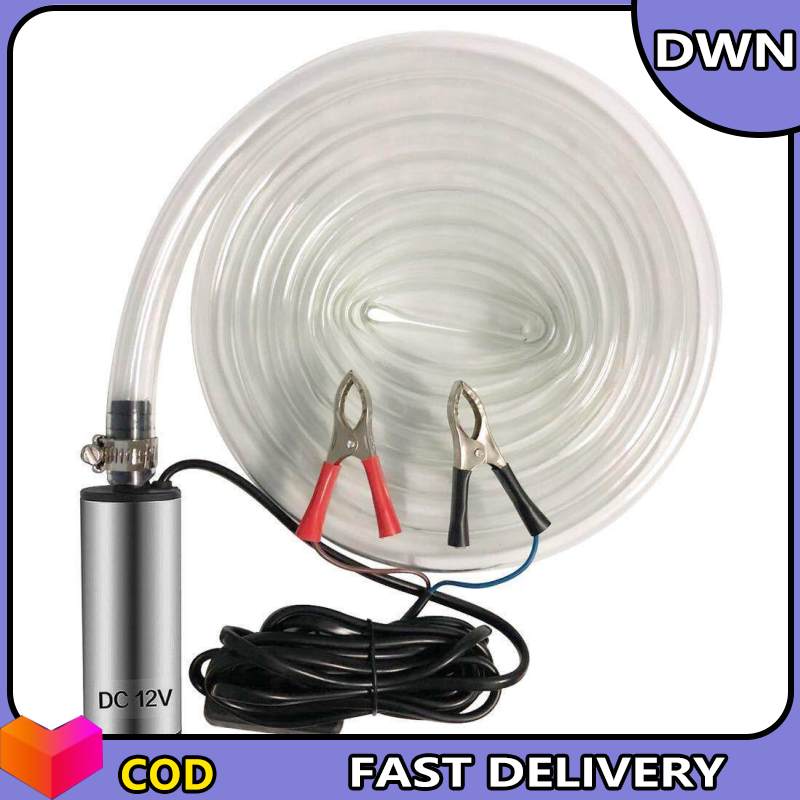 DWN DC 12V Electric Submersible Pump Stainless Steel submarsable pump sumersible pump water 1hp Submersible Pump for Water Diesel Oil