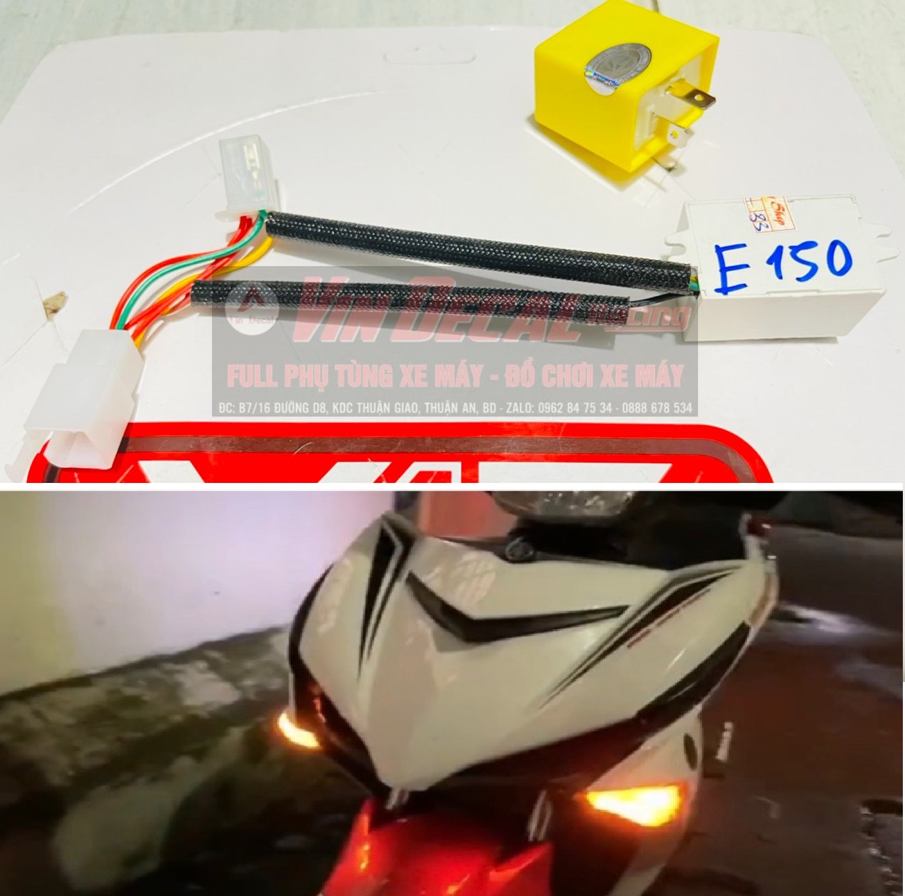 [TẶNG CHÍP NHÁY] Mạch ƯU TIÊN cho EX 135-Ex150 15-17 Mạch ha hazard cho EX 135-Ex150 15-17 BH 6 tháng