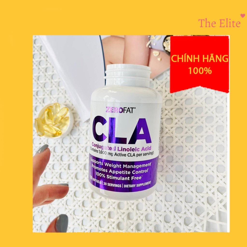 Viên kiểm soát cân nặng Zerofat CLA của Mỹ 60 viên MixASale