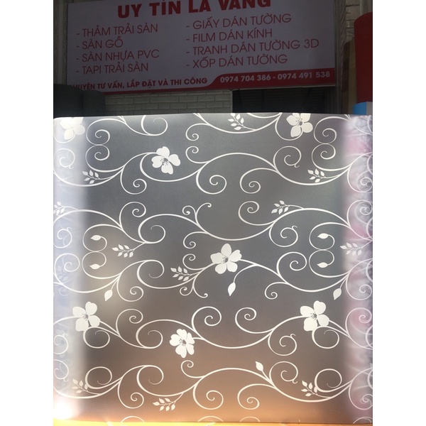 Giấy dán kính 3d- decal dán kính mờ khổ 90cm
