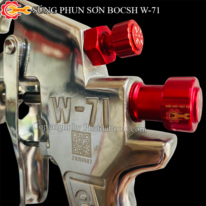 Súng Phun Sơn BOCSH W-71 Cao Cấp