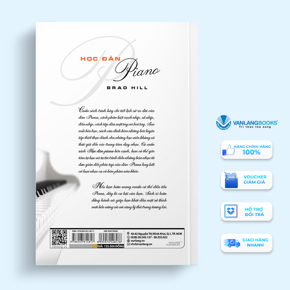 Sách - Học Đàn Piano-Vanlangbooks
