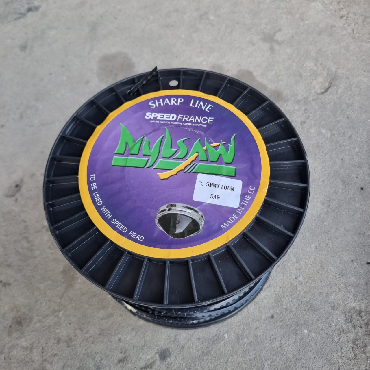 Cước cắt cỏ gai đen 3.5 - chiều dài 100m