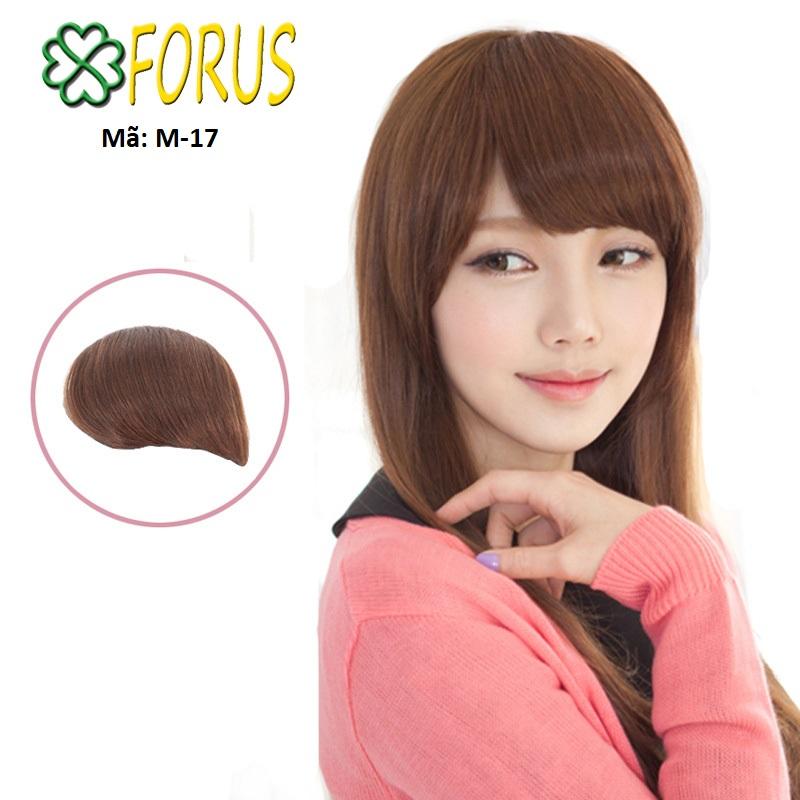 Tóc mái dầy chéo M17 😍FREESHIP😍 mái tóc giả nữ Sỉ 25k