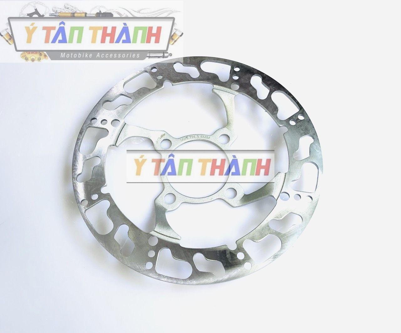 Đĩa Thắng Trước Phay Thái 4 Lổ Lõm 220Mm